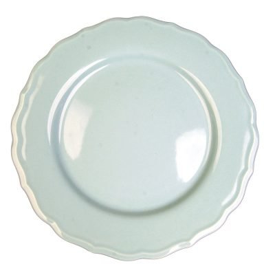 PIATTO PIANO LACY TURCHESE D.27,6CM