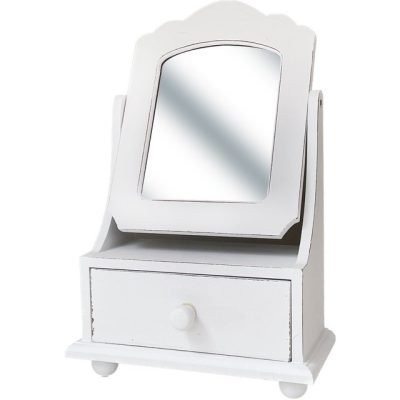 TOELETTA CON SPECCHIO WHITE 22*11*34CM